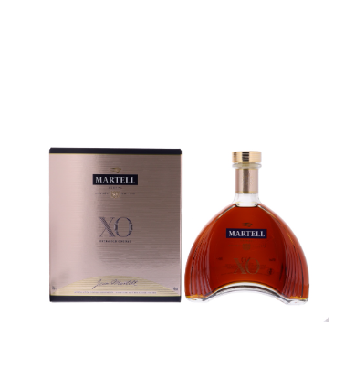 Martell XO Extra 40° 70 cl + GBX x 3 bottles